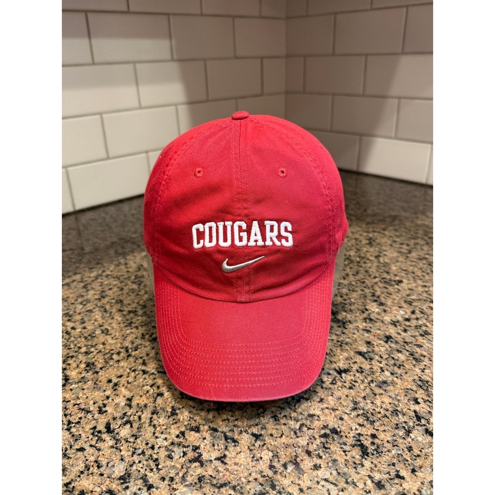 Washington State Cougars Nike Heritage86 Hat Mens OS Red Cotton Baseball Cap